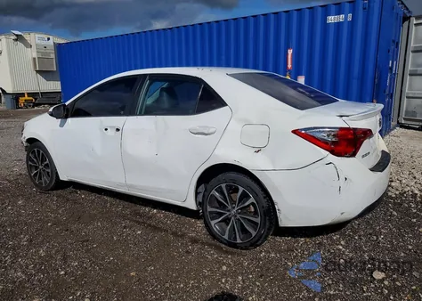 2017 Toyota Corolla L z USA, uszkodzony, nr VIN 2T1BURHE1HC907875